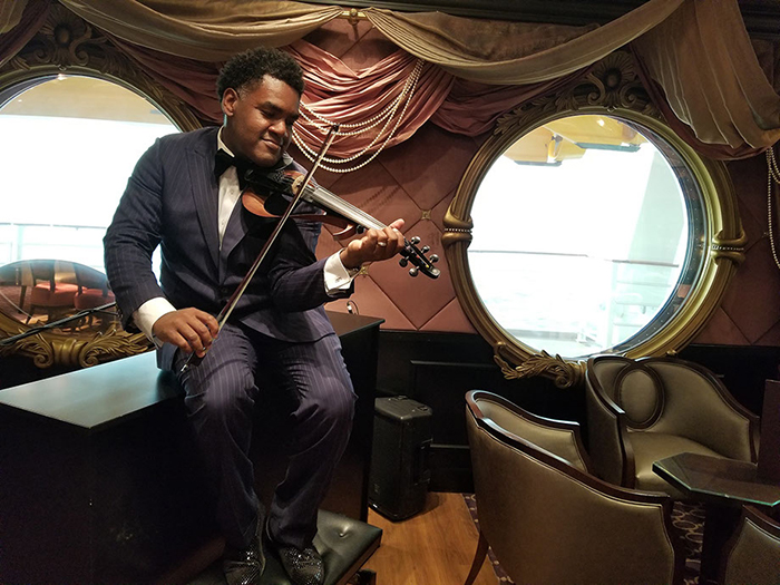 Violinist Richmond Punch will perform Feb. 12 at Northwest as part of a musical celebration of diversity coinciding with the University's Black History Month activities. (Submitted photos)